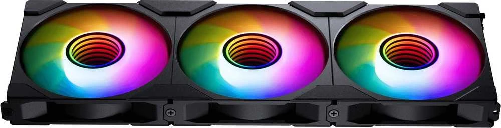 PHANTEKS M25 Gen2 PWM D-RGB korpuso ventiliatorius, 3er-Pack – Reverse Blade, 120mm, juodos spalvos