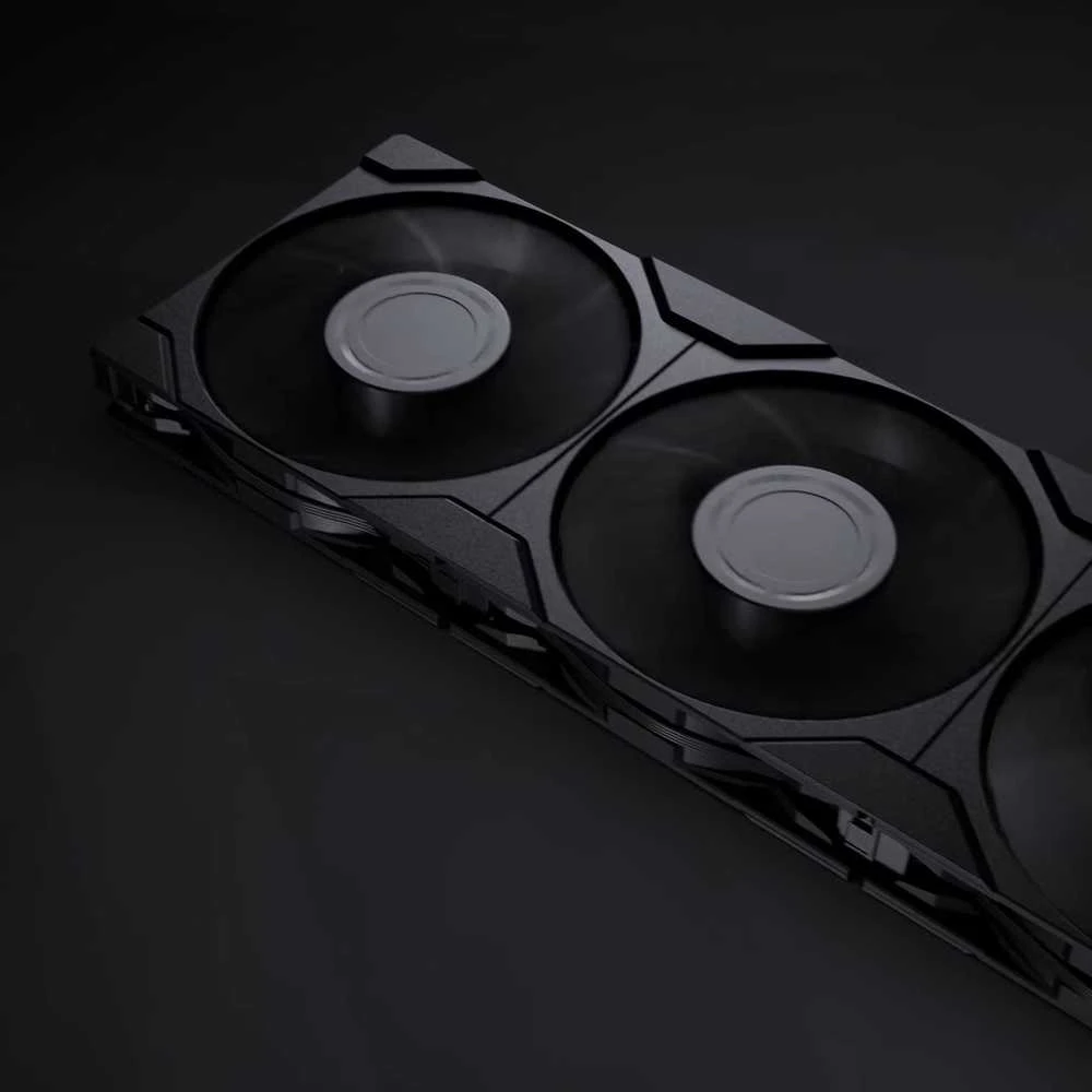 PHANTEKS M25 Gen2 PWM korpuso ventiliatorius – 140mm, juodos spalvos
