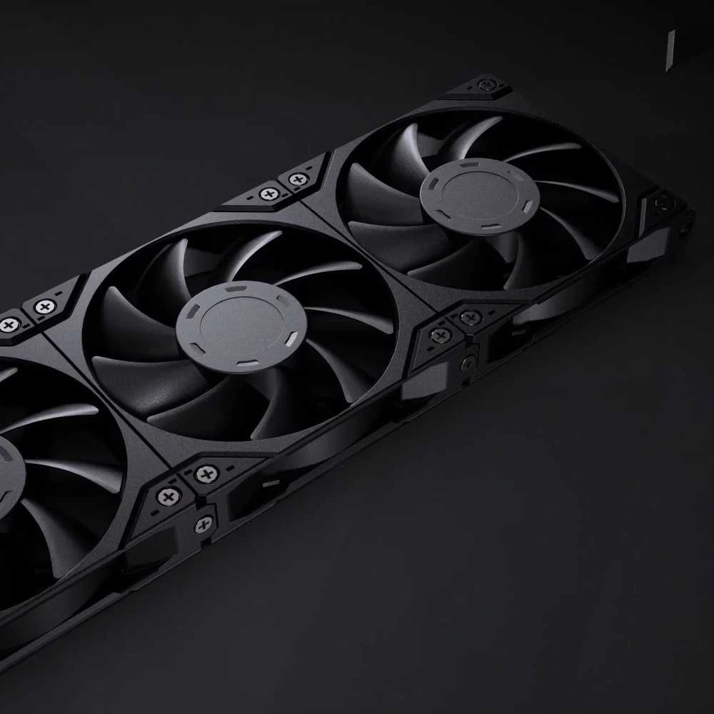 PHANTEKS M25 Gen2 PWM korpuso ventiliatorius – 140mm, juodos spalvos