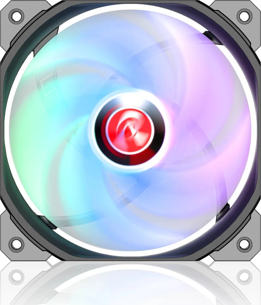 Raijintek AGERAS 12 ARGB-1, case fan juodas