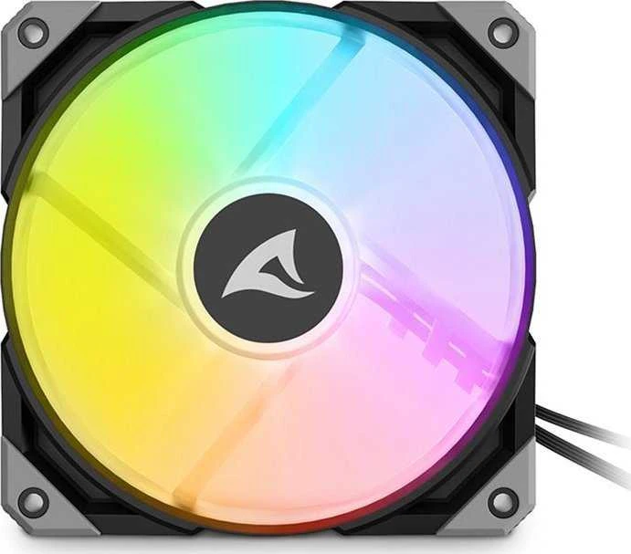 Sharkoon Rebel F50 - PWM ventiliatorius su RGB apšvietimu
