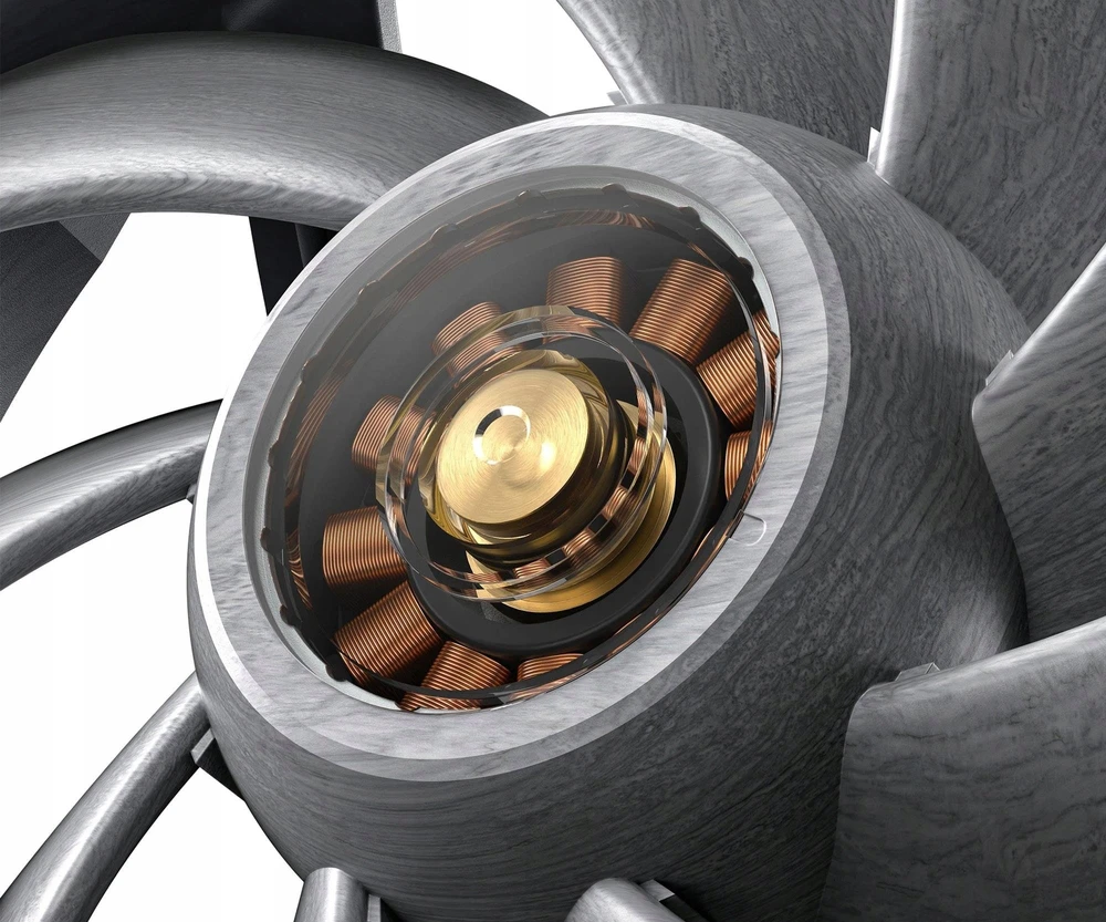 Sudokoo Mach120 PWM Lüfter – 120mm, juodos spalvos