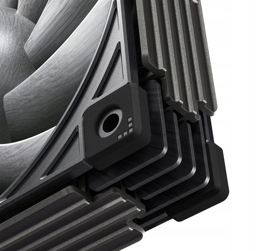 Sudokoo Mach120 PWM Lüfter – 120mm, juodos spalvos