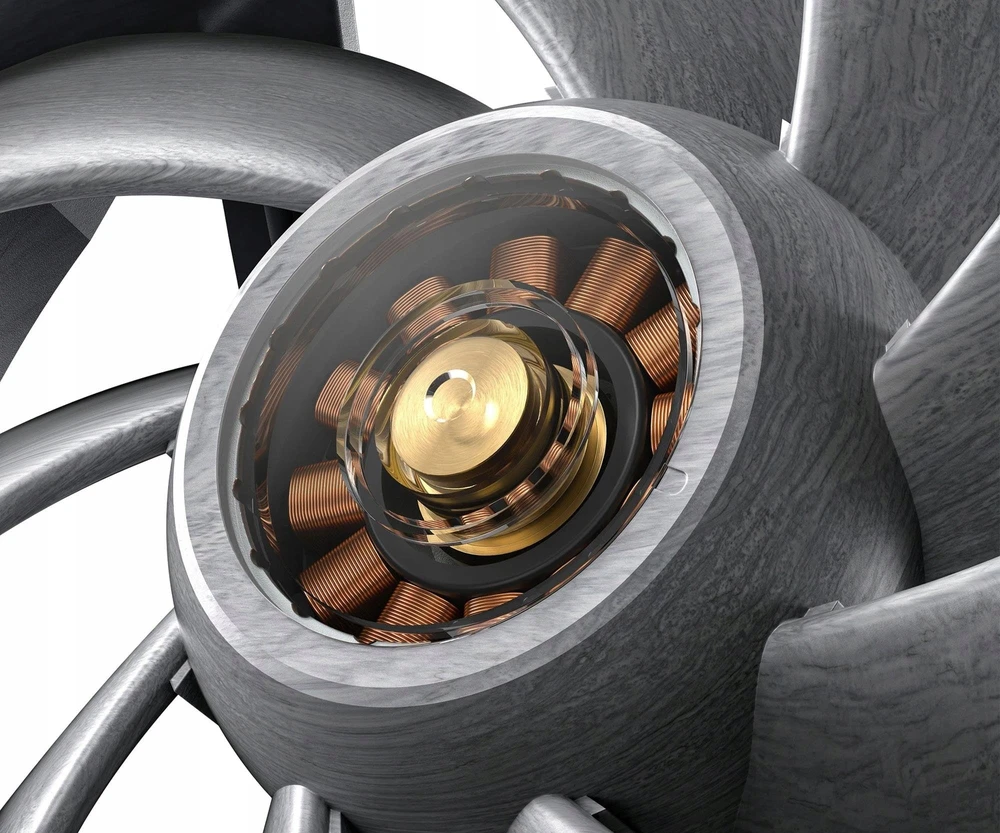 Sudokoo Mach140 PWM Lüfter – 140mm, juodos spalvos