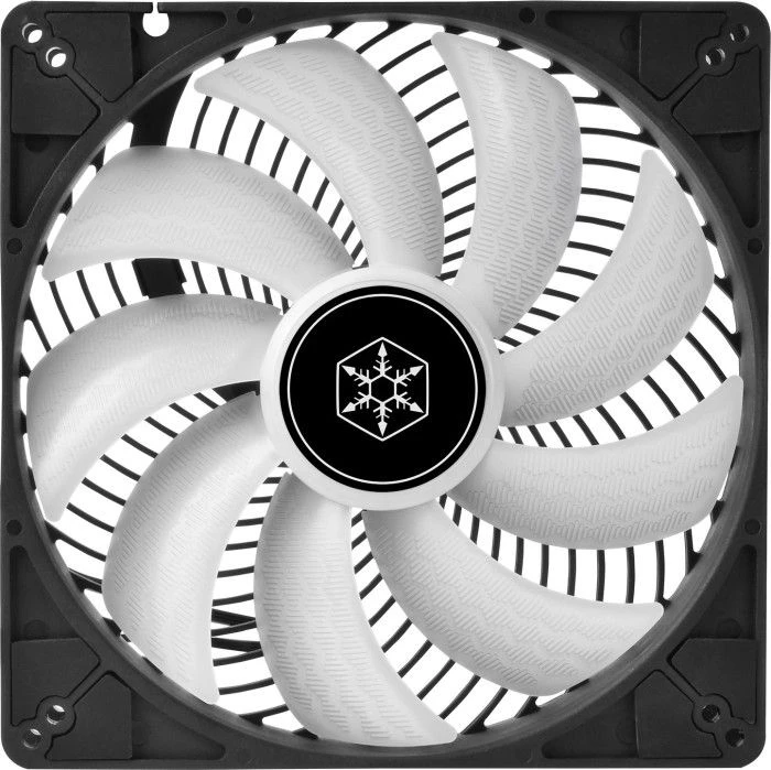 SilverStone AP184i-ARGB korpuso ventiliatorius, 180mm – juodos spalvos