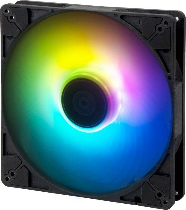 SilverStone AP184i-ARGB korpuso ventiliatorius, 180mm – juodos spalvos