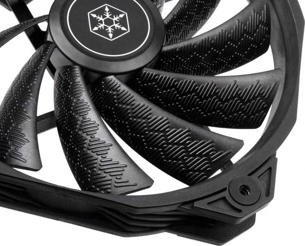 SilverStone Shark Force Fan, 160mm – juodas