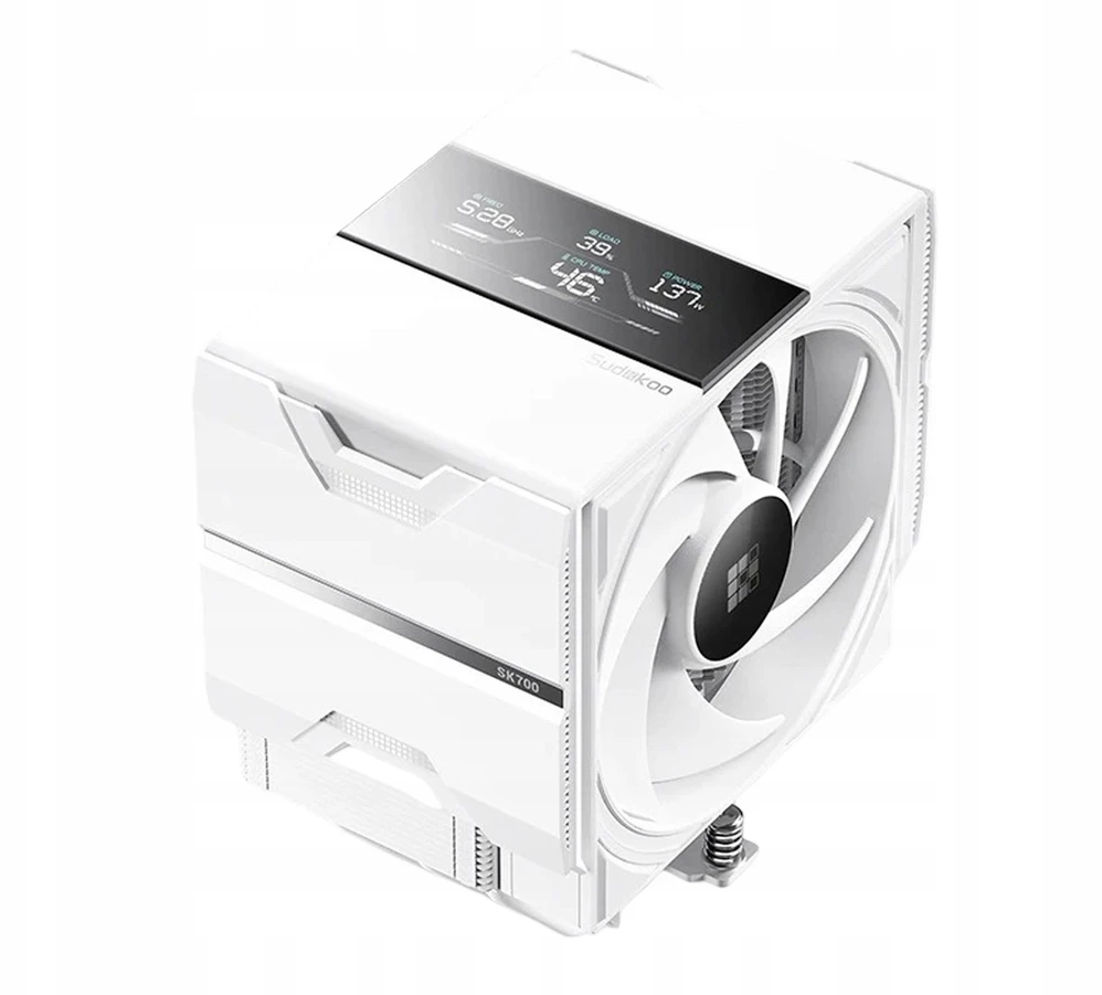 Sudokoo SK700V CPU Cooler – 120mm, baltas