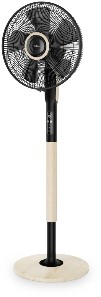 Ventiliatorius FAN Tefal stovas, 40 cm, juodas + medis riboto leidimo