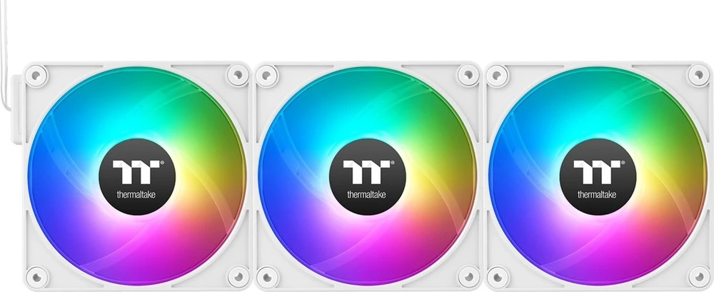 Thermaltake CT140 EX ARGB Sync 3-pack ventiliatorius balta (CL-F191-PL14SW-A)