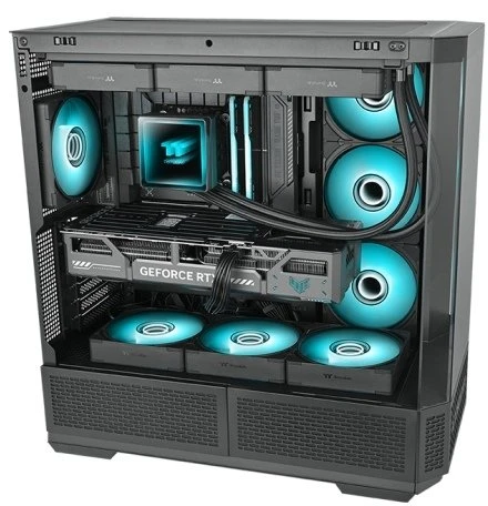 Wentylator Thermaltake CT140 EX Infinity ARGB Sync 3Pack Fan juodas (CL-F242-PL14SW-A)