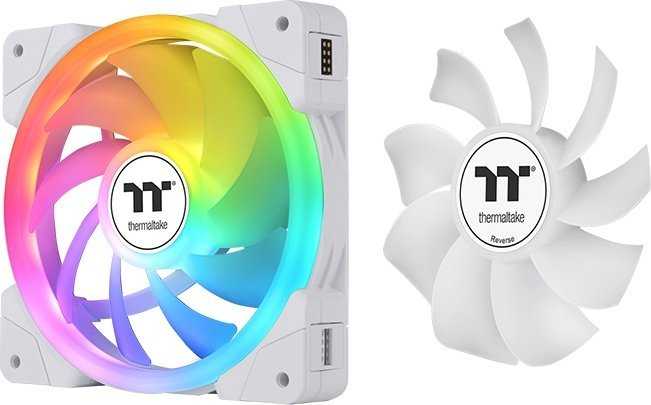 Wentylator Thermaltake SWAFAN EX14 ARGB Baltas 3-pack (CL-F170-PL14SW-A)