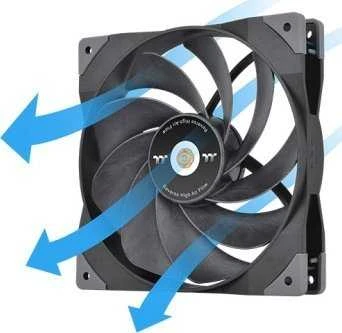 „Wentylator Thermaltake SWAFAN GT14 PC TT Premium Edition“ (CL-F157-PL14BL-A)