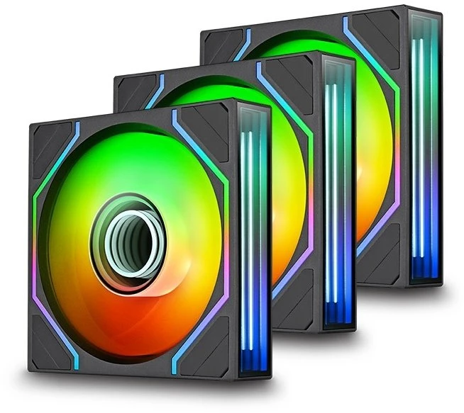 Wentylator Thermaltake SWAFAN Infinity EX14 ARGB Sync 3-pack juoda (CL-F246-PL14SW-A)