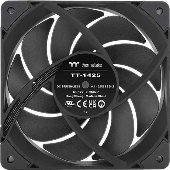 Wentylator Thermaltake Toughfan 14 Pro 2 pakuotės (CL-F160-PL14BL-A)