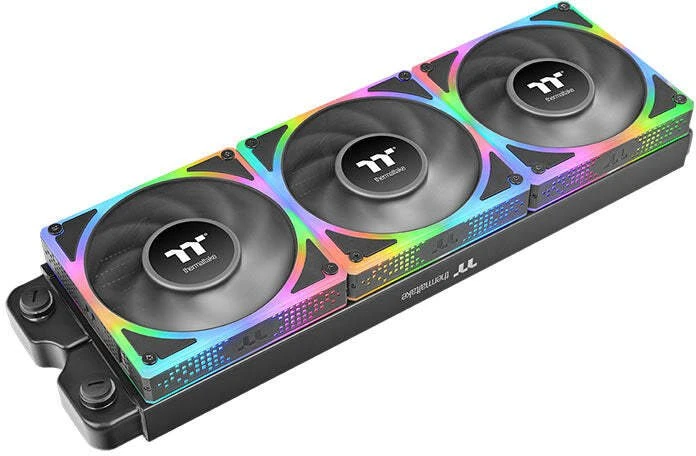 „Thermaltake ToughFan EX 140 ARGB Sync“ ventiliatoriai, 3 vnt. rinkinys (CL-F212-PL14SW-A)