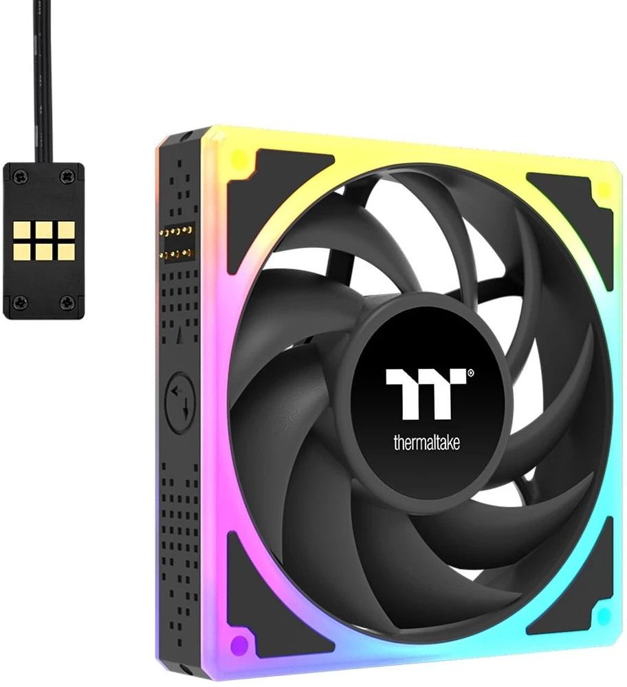 „Thermaltake ToughFan EX 140 ARGB Sync“ ventiliatoriai, 3 vnt. rinkinys (CL-F212-PL14SW-A)