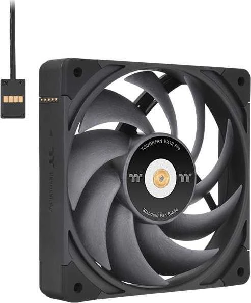 „Wentylator Thermaltake TOUGHFAN EX12 Pro“ 3 vnt. pakuotė (CL-F171-PL12BL-A)