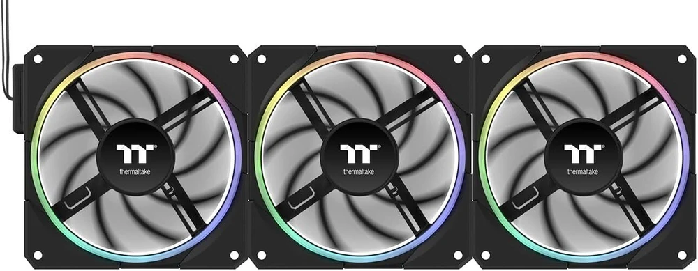 Thermaltake TS120 EX RGB ventiliatorių komplektas