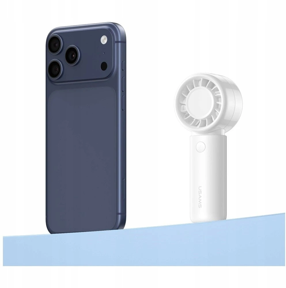 Kišeninis Ventiliatorius USAMS BC Series 500mAh baltos spalvos
