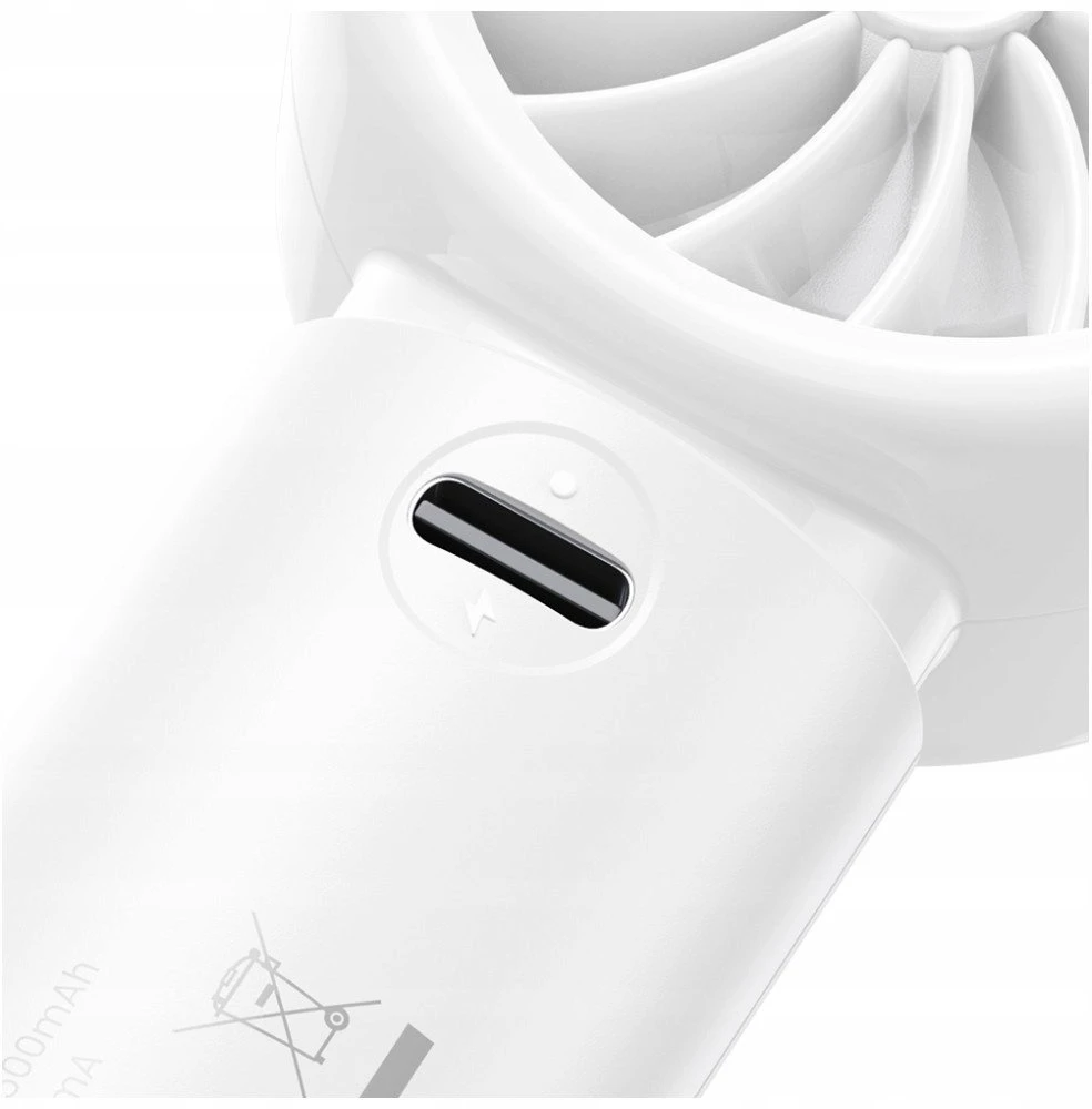 Kišeninis Ventiliatorius USAMS BC Series 500mAh baltos spalvos