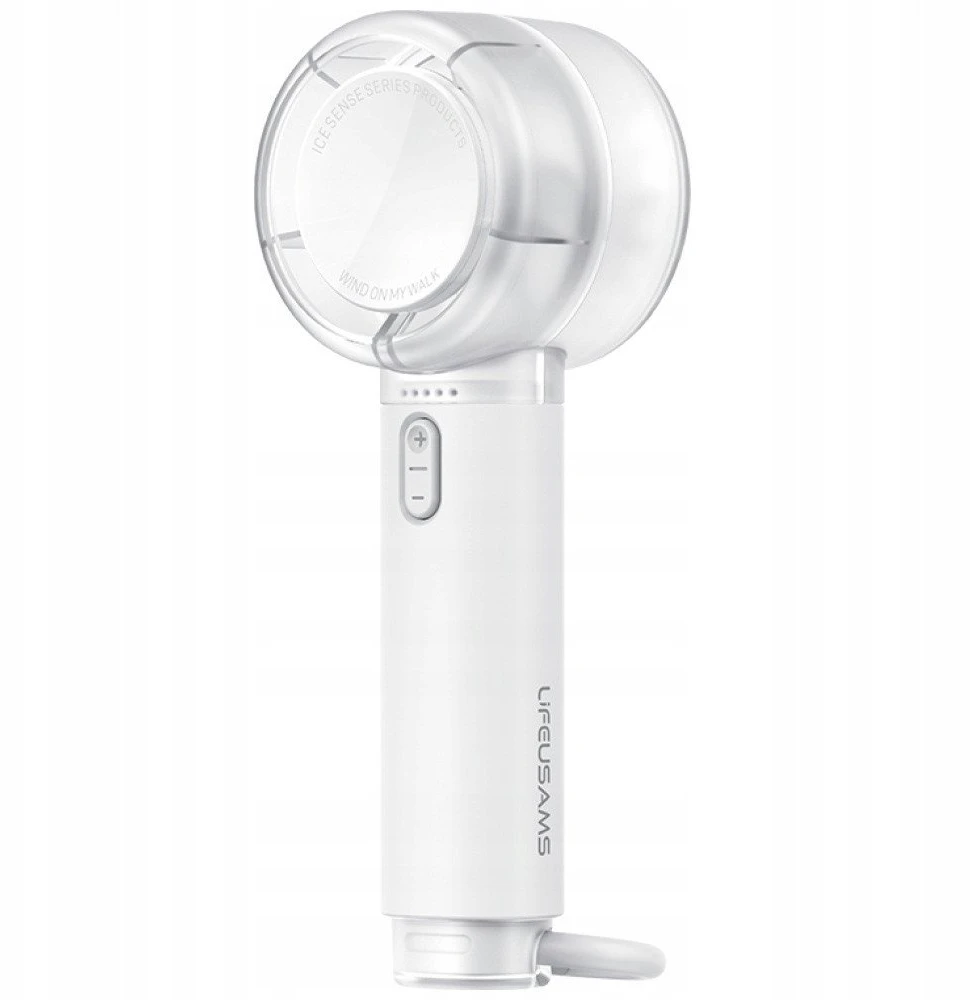 Rankinis ventiliatorius USAMS LiFE LU01 baltos spalvos