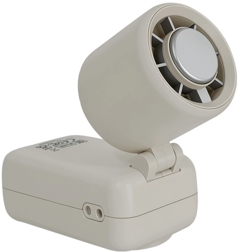 Rankinis ventiliatorius Verbatim Cool `n` Go Ice Touch Mini baltos spalvos sidabro spalvos 32346