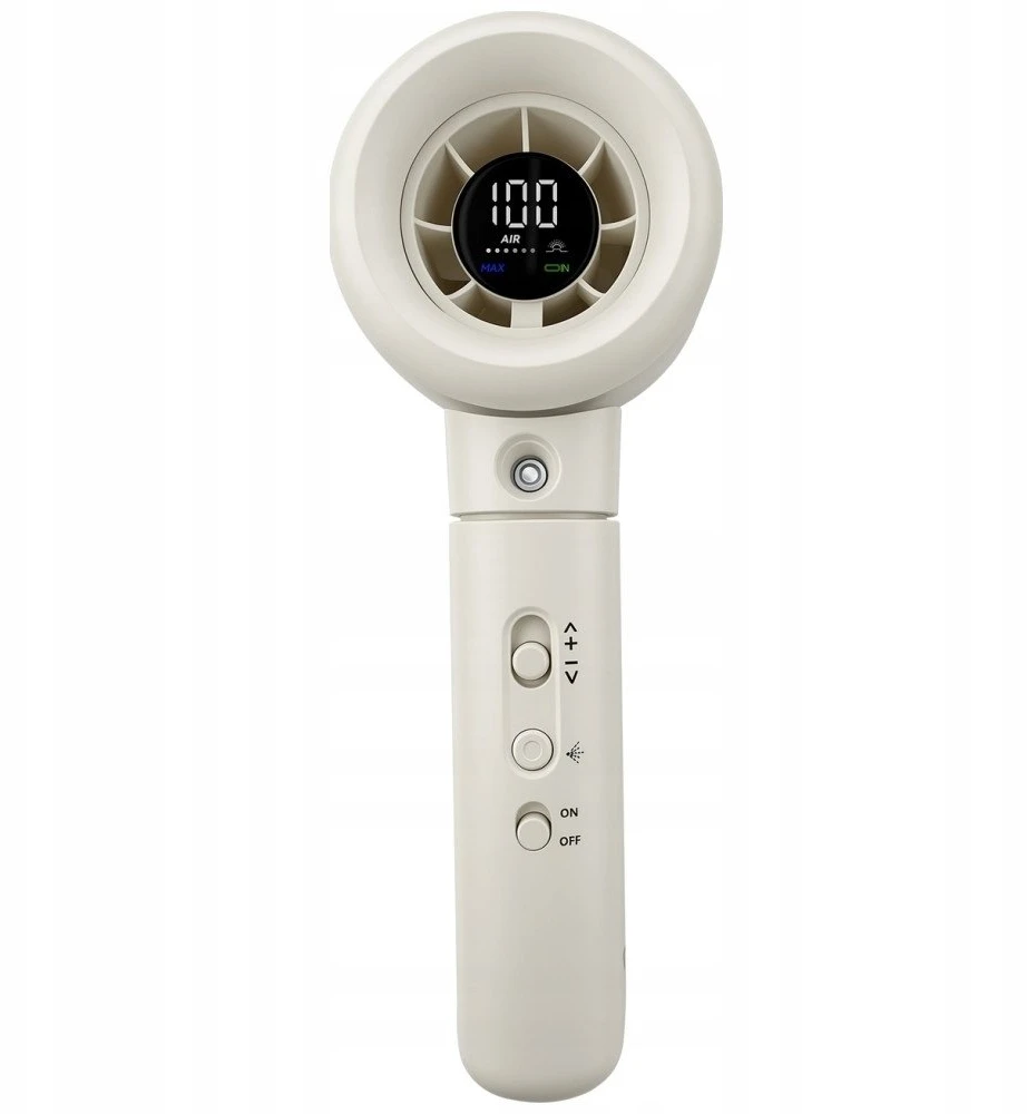Rankinis ventiliatorius Verbatim Cool `n` Go Aqua Breeze baltos spalvos sidabro spalvos 32344
