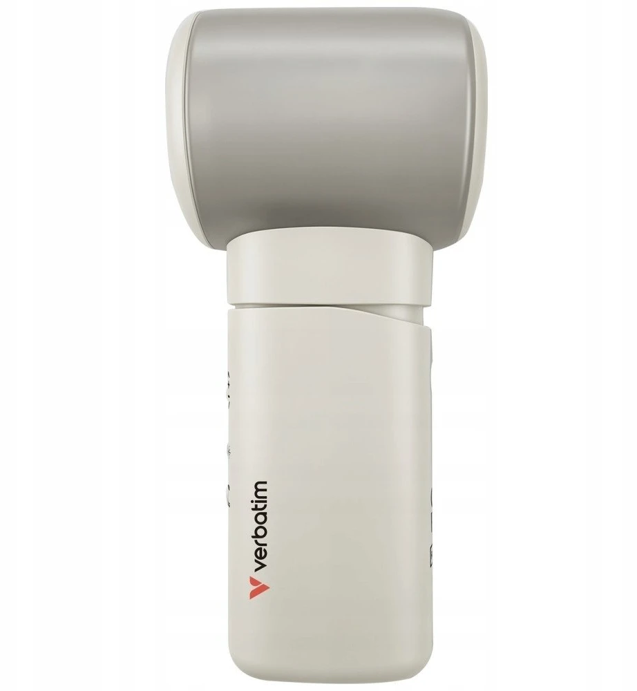 Rankinis ventiliatorius Verbatim Cool `n` Go Aqua Breeze baltos spalvos sidabro spalvos 32344