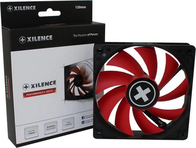 LISTAN XILENCE Performance C korpuso ventiliatorius 120 mm