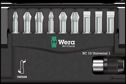 Wera Wera 05056161001 atsuktuvo antgalis, 9 vnt.
