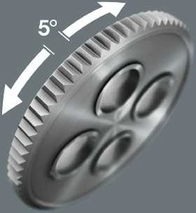 Terkšlė 1/2" 8000C ZYKLOP WERA
