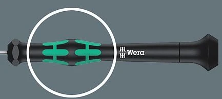 Wera 1,3 mm šešiakampis atsuktuvas tiksliam darbui (05118064001)