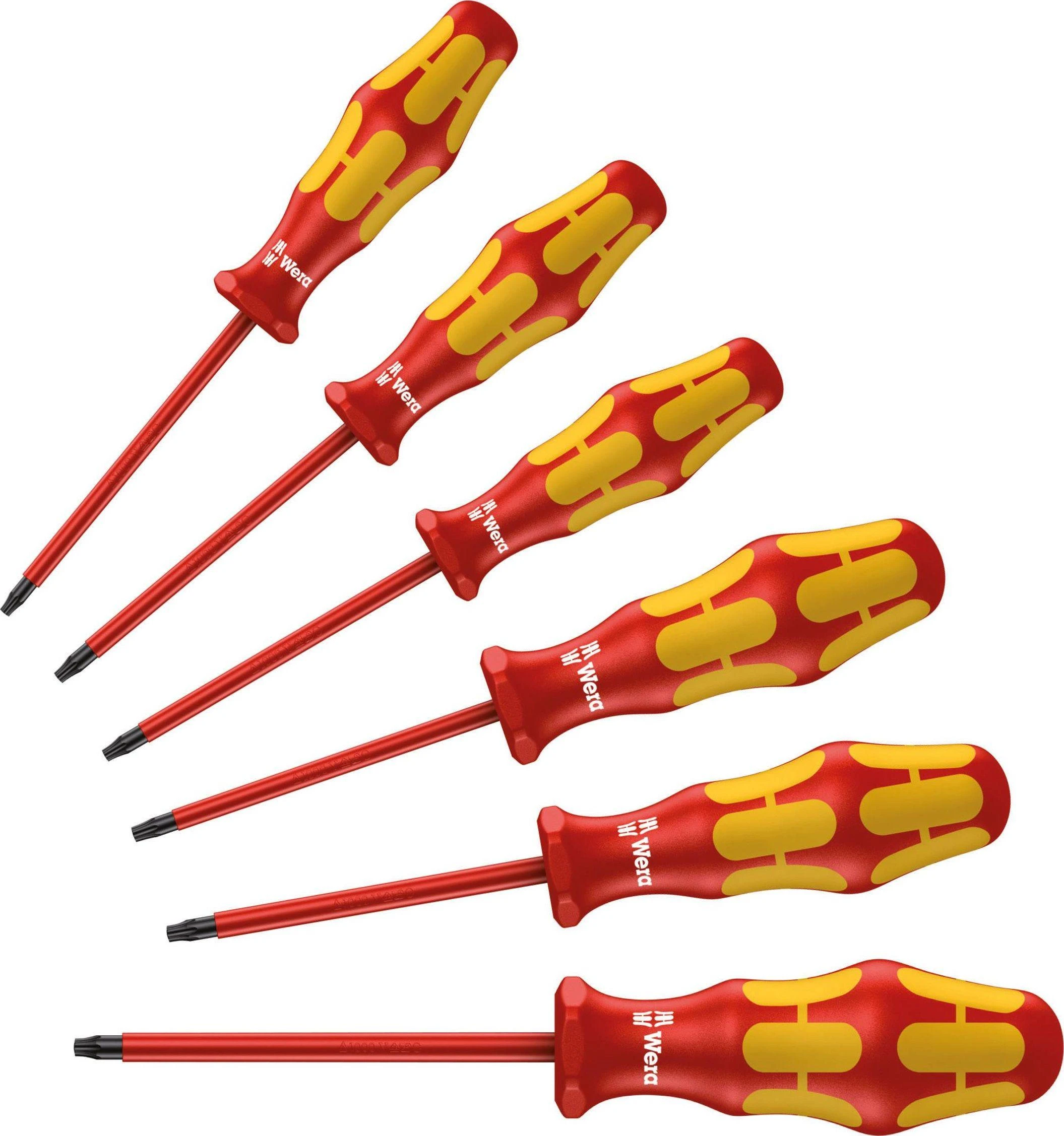 WERA 167 i/6 Kraftform Plus Series 100 atsuktuvų rinkinys