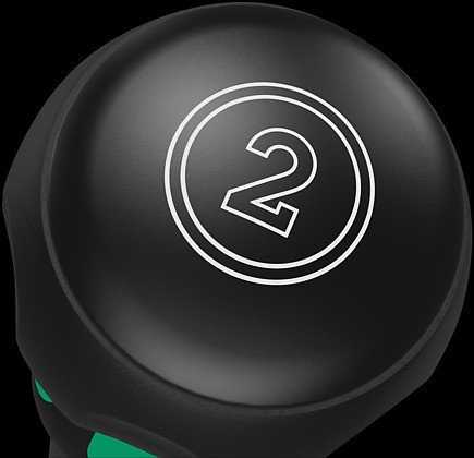 Wera 1855 PZ Kraftform Ball-Grip Pozidriv atsuktuvas (PZ2x100 mm)