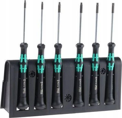 2067/6 Torx atsuktuvų komplektas Bo, Wera