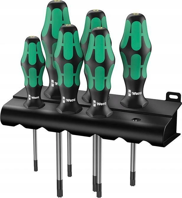 Atsuktuvų kompl. 367/6 TORX, Wera