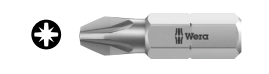 Kryžminis atsuktuvo antgalis WERA 855/1Z PZ 1x25mm