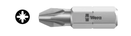 Kryžminis atsuktuvo antgalis WERA 855/1Z PZ 2x25mm