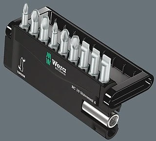 Wera Bit-Check 10 Universal 4, 10 dalių 05056159001