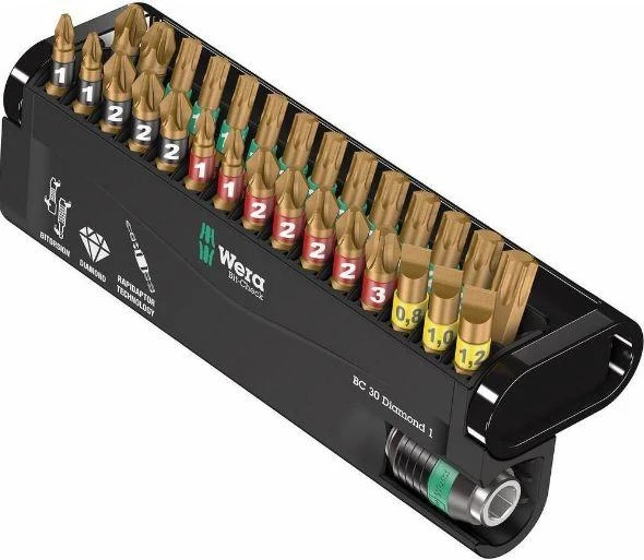 Wera BC 30 Diamond 1 suktuvo antgalis 30 vnt