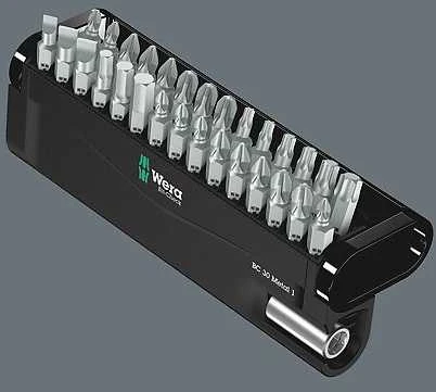 Sukimo antgalių rinkinys WERA 30 Metal 1