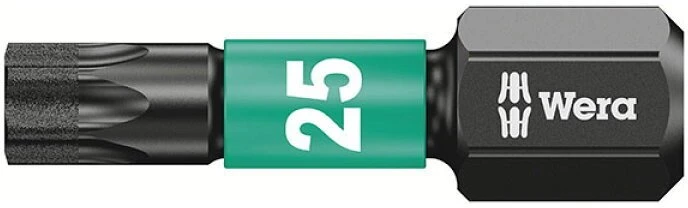 Grąžtas Antgalis Wera Impactor 867/1 IMP DC, 1 x T25 x 25mm, blisteryje