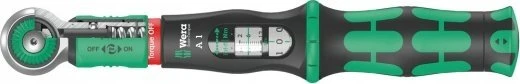 Wera „Safe-Torque“ sukimo momento raktas 1/4 colio, 2–12 Nm, 20 vnt.