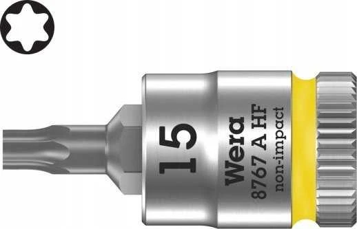 Wera „Safe-Torque“ sukimo momento raktas 1/4 colio, 2–12 Nm, 20 vnt.
