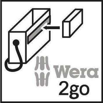 Wera Krepšys įrankis 2go 7