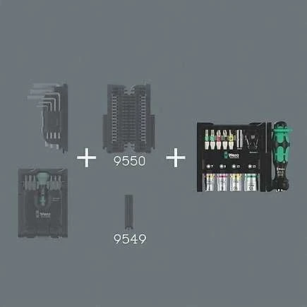 Grąžtas Wera Tool-Check Modular 1, 21 vnt.