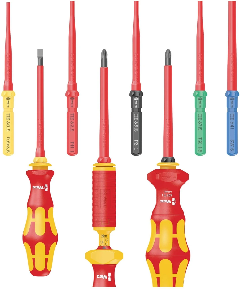 Wera keičiamas izoliuotas plokščias kaištis 60, 1,0 x 5,5 x 157 mm TIE 05006504001