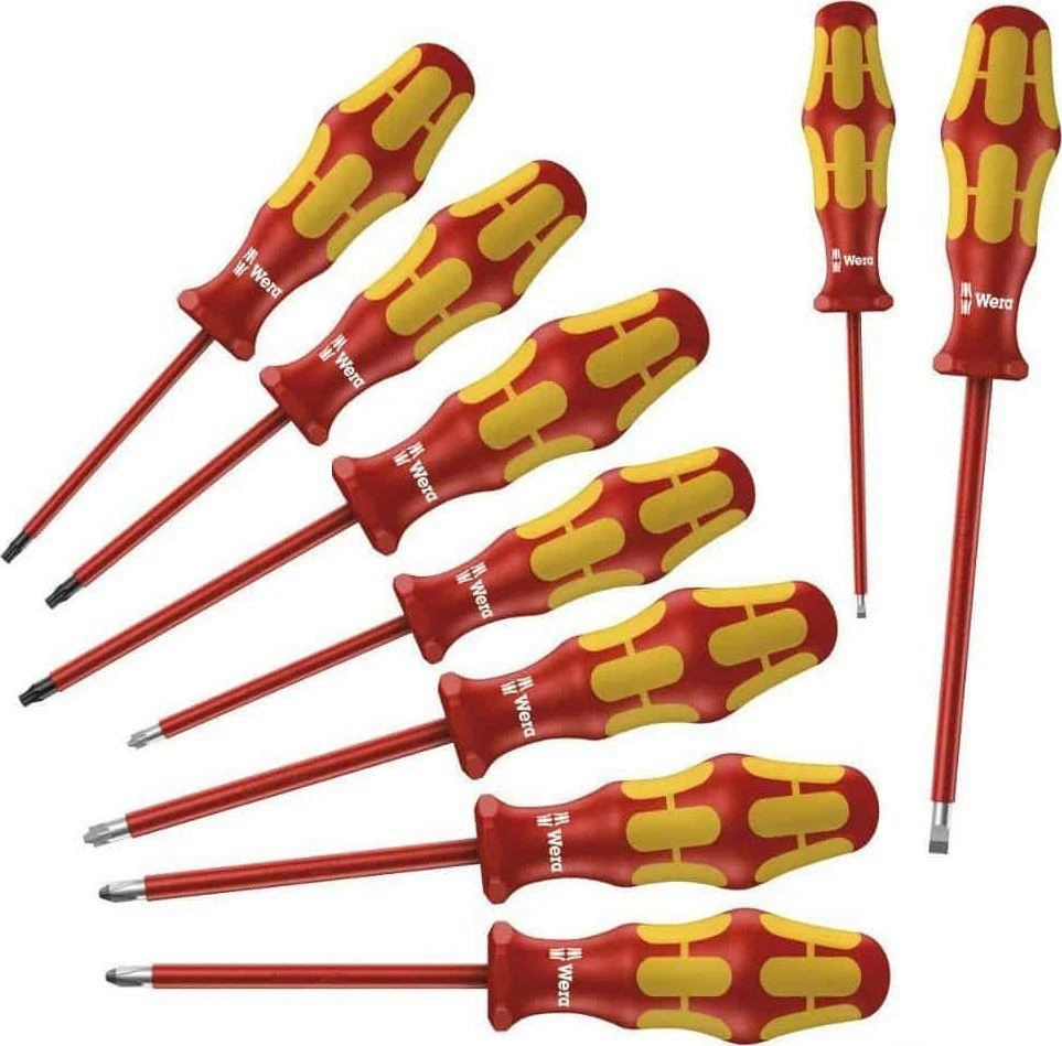 WERA 160 i/162 i/167 i/9 atsuktuvų rinkinys Kraftform