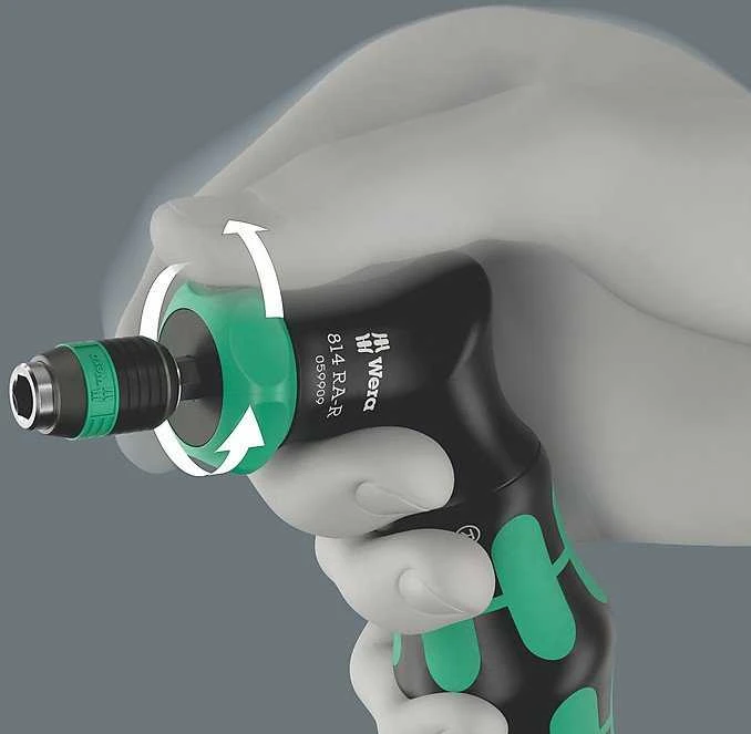 Įrankių rinkinys Wera Wera Kraftform Kompakt Pistol RA-R 1, Ratsche m Bits 7teili